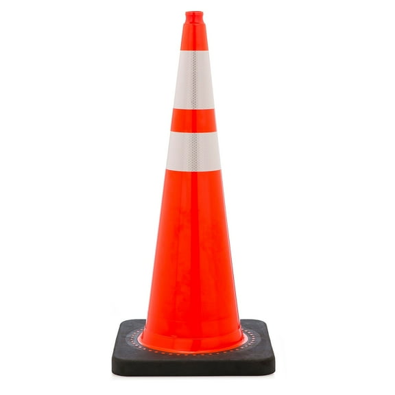 Mutual Industries 36"H Reflective Traffic Cone Orange 10 lbs. (17723-136-10)