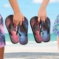 thumbnail image 5 of Unisex Comfort Flip Flops Summer Thong Sandals Non Slip Soles Flip Flop for Beach, Pool, and Daily Wear Wolf and Planet S, 5 of 8