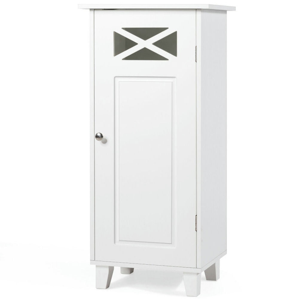 Finihen Bathroom Storage Cabinet, Bathroom Floor Cabinet, Bathroom Cabinet Free Standing Storage Side Table Organizer, for Bathroom, Living Room, Bedroom, Kitchen, White Finihen Bathroom Storage Cabinet, Bathroom Floor Cabinet, Bathroom Cabinet Free Standing Storage Side Table Organizer, for Bathroom, Living Room, Bedroom, Kitchen, White
