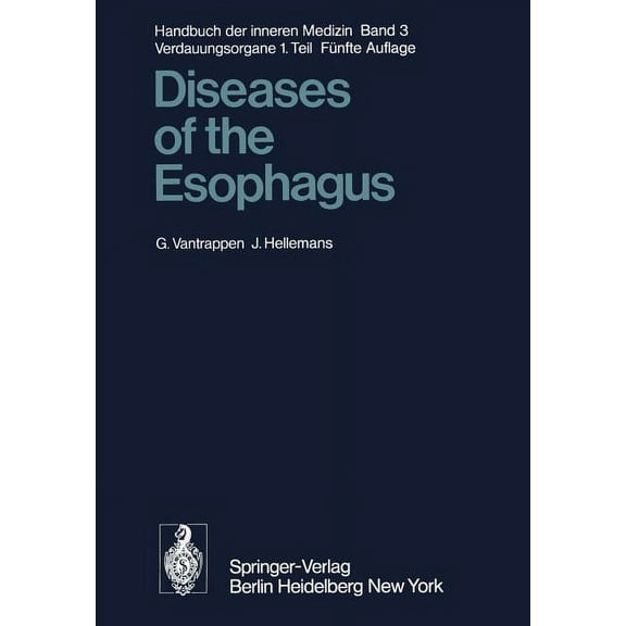 Diseases of the Esophagus, (Paperback)