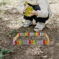 thumbnail image 1 of KAKOWELY Garden Fences Miniature Shape Multi Colored Wooden For Micro Landscapes 1Set, 1 of 7