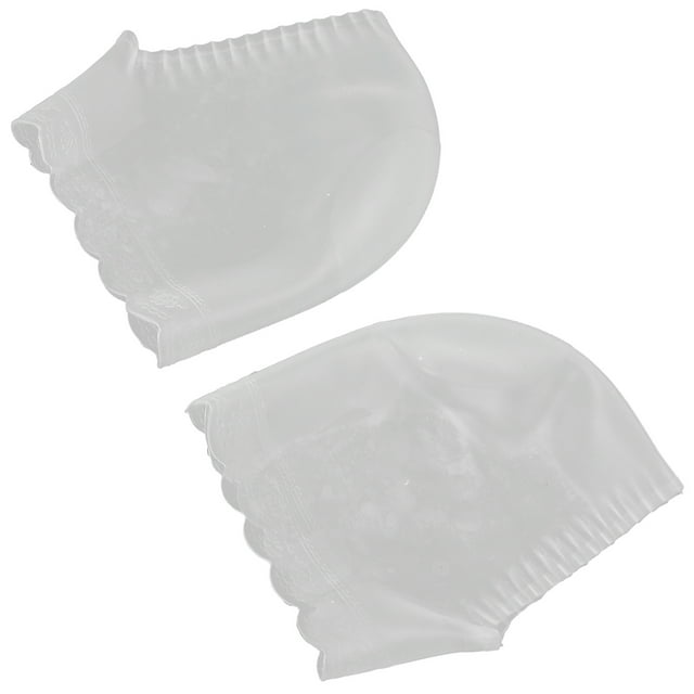 Silicone Gel Moisturizing Socks Silicone Heel, Silicone Heel Socks Sock Heel Silicone Heel Socks Foot Care Protector Elastic AntiCracking Heel Sleeve Cover for Foot Care