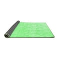 thumbnail image 2 of Ahgly Company Indoor Rectangle Solid Emerald Green Modern Area Rugs, 2' x 3', 2 of 4