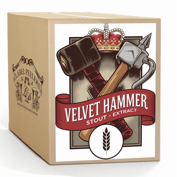 Label Peelers Velvet Hammer Stout Beer Kit- Extract