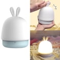 thumbnail image 4 of Luz para Linda Lámpara de Dibujos Animados de Silicona Luz para Bebés para , , Niñas Y Adultos Conejo azul Colco luz de noche para niños, 4 of 8
