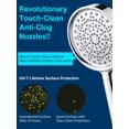 thumbnail image 3 of Round Chrome Shower Head with Handheld Unit and Built-In Carbon Filter for Chlorine Reduction and Hard Water Softening, 3 of 6