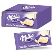 Milka Alpine Milk White Chocolate, 3.5 oz. Bars (Pack of 22)