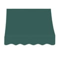 thumbnail image 2 of Awntech 3.38 Ft Nantucket Curved Slope Fixed Awning Canopy (40.5in x 31in x 24in), Forest, 2 of 2