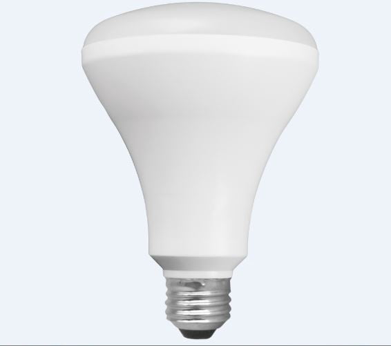 Great Value LED Light Bulb, 8W (65W Equivalent) BR30 Reflector Lamp E26 Medium Base, Dimmable, Daylight, 4-Pack