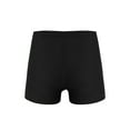 thumbnail image 2 of Oyolan Kids Girls' Ballet Dance Shorts Workout Yoga Shorts Gymnastics Tumbling Shorts Athletic Shorts Black 10, 2 of 6