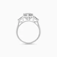 thumbnail image 3 of Oryn Jewel 2.3 Ct Marquise Cut Lab Diamond Rings - 14K White Gold Plated Rings for Her - Engagement Rings for Women - Wedding Jewelry for Her - Christmas Gifts for Her - Party Wear Diamond Rings, 3 of 3