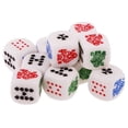 thumbnail image 4 of 40 Piezas Dados de Póquer Caras de 16 mm para Juegos de Cartas de, 4 of 9