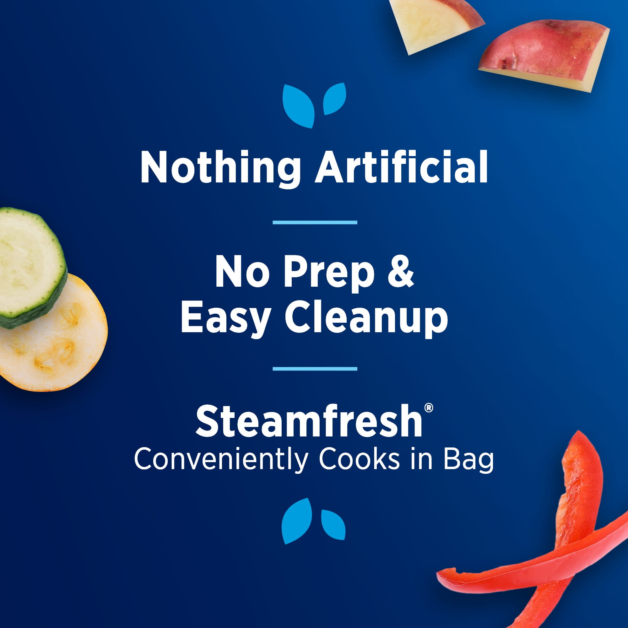 Birds Eye Steamfresh Mediterranean Style Blend, Frozen Vegetables, 10.8 oz. Bag