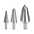 thumbnail image 1 of Oubit Umbrella Drill Bit,16‑30mm /5‑20 Mm/3‑14mm HSS Taper Umbrella Drill Cone Chamfer Cutter High-Precision Functionality, 1 of 9