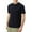 Black, variant on Men's Compression Shirts Short Sleeve Athletic Workout T-Shirt Running Tops Cool Dry Active Gym Undershirt Clothes