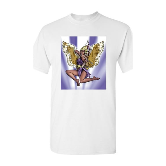 Warrior Women Archer Bow Arrow Tanya Ramsey Artworks Art DT Adult T-Shirt Tee