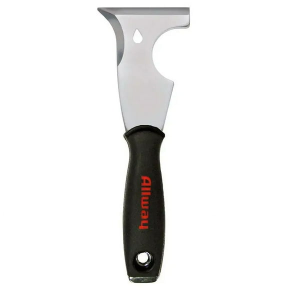 Allway DSXG1 DSX-Series 6-IN-1 Painters Tool with Soft Grip Tool & Carbon Steel Blade