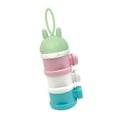thumbnail image 3 of Dispensador de fórmu, apible, sin BPA, dispensador en polvo para bebés y contenedor de almacenamiento de refrigerios, polvo sin , pa Verde CUTICAT Leche en polvo de alimentación portátil, 3 of 8