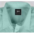 thumbnail image 6 of Bestman SolidÂ&nbsp;Button DownÂ&nbsp;ShirtÂ&nbsp;For MensÂ&nbsp;Loose FitÂ&nbsp;Formal/ Casual Short SleeveÂ&nbsp;Shirt, 6 of 7