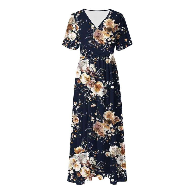 UPPADA Womens Plus Size Lace Chiffon Wrap V Neck Dresses Cocktail Wedding  Guest Wrap Dress High Low Split Ruffle Evening Bridesmaid Wedding Guest Formal  Maxi Dresses Black,L - Walmart.com