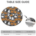 thumbnail image 6 of Halloween Ghost Pumpkin Pattern Round Fitted Tablecloth with Elastic Edge,Dining Table Cover Waterproof,Outdoor Round Tablecloth for Camping,Dining,Indoor and Outdoor, 6 of 7