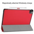 thumbnail image 6 of Allytech Case for Apple iPad Pro 12.9-Inch 2020 Model 4th Generation (NOT for 2018 Model), Compatible with Apple Pencil Cover with Auto Wake/Sleep Slim Stand Folio Full Protection, Red, 6 of 8
