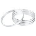 thumbnail image 1 of Anillos centrados del cubo del automóvil Unique Bargains 4 piezas OD 112 mm a ID 106 mm Aleación de aluminio, 1 of 6