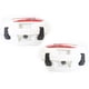thumbnail image 3 of Alforjas rigidas porta equipaje para moto Kinlley 20L Rojo con blanco con luz universal, 3 of 9