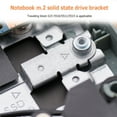 thumbnail image 5 of fankhu Laptops M.2 NVME 2230 2280 SSD Bracket for Dell G15/5510/5511 (DK01), 5 of 8