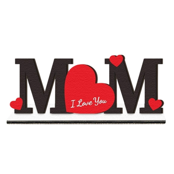 7829 Mother's Day Wooden Table Signs Mother Day Table Top Decorations Home Decors