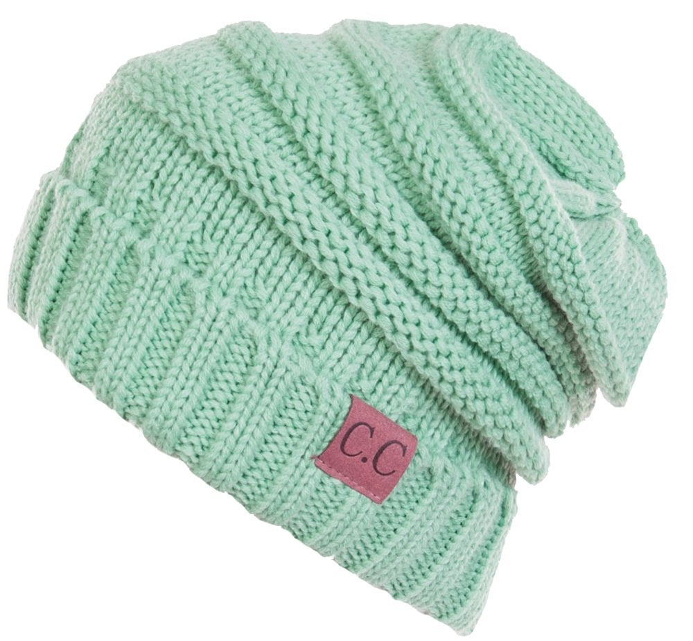 Woman's Kettle Dyed Hand Knit Toboggan Hat