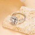 thumbnail image 3 of WIFKLSIIPG Rotatable Ring Simple Classic Ring Fashion Jewelry Light Feeling Design Ring Shiny Ring, 3 of 4