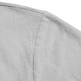 thumbnail image 3 of Men's Cotton Linen Hooded Henley Shirt, Casual Loose Fit Adjustable Drawstring Long Sleeve Tops for Men, Spring Fall Daily Wear Shirts S-3XL, 3 of 8