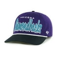 thumbnail image 2 of Men's '47 Purple Arizona Diamondbacks Dropshadow Rope Hitch Adjustable Hat, 2 of 3