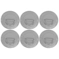 thumbnail image 1 of FYBTO 6 Pcs Inflatable Boat DRing Pad Patch PVC Durable Marine Stainless Steel Fixed Buckle(Gray )-090501, 1 of 5