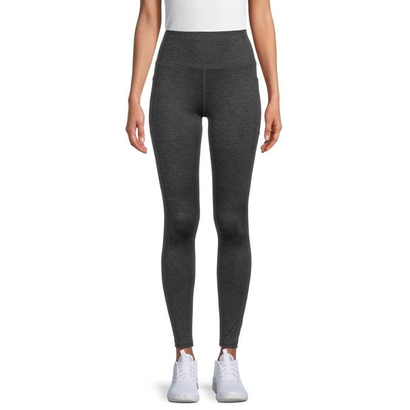 Avia Activewear Leggings pour Femmes avec Poches Latérales (Gris, 2TG)