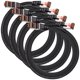 thumbnail image 1 of Cables Ethernet VentDepot MXEPK-004 4 Piezas Negro, 1 of 5