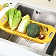 Strainer Kitchen Drainer Retractable Strainer Wash Vegetables