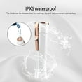 USB Hair Remover Waterproof Electric Epilator Bikini Line Hair Removal