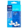 Carex Plastic Walker Ski Glides, Fits Most Walkers, Use Indoor or Outdoor, White