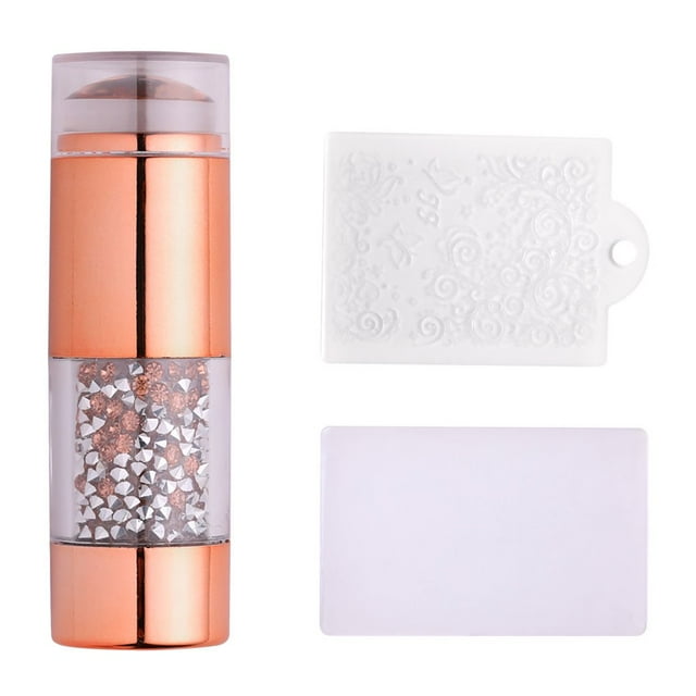 Lady Nail Stamper Exquisite Broken-resistant Lightweight Nice Pattern Nail Art Stamper for Manicure