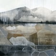 thumbnail image 2 of Popp, Grace 12x12 White Modern Wood Framed Museum Art Print Titled - Valley Stormscape II, 2 of 4