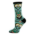 thumbnail image 5 of OoohYeah Women's Funny Crew Socks, Crazy Colorful Novelty Dress Socks, M.I.L.F, 5 of 5