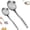Small+Large, variant on Fine Mesh Stainless Steel Colander, Pleteffect Colander, Upgrade Fat Skimmer Spoon with Long Handle, Stainless Steel Strainer Spoon, For Filter Oil Residue, Floating Foam (Small)