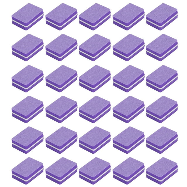 Nail Buffer Nail Sanding Block Nail File Block 30pcs Mini Nail Buffer Professional Portable Home Salon Nail Buffing Sanding Block Manicure Tool