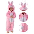 thumbnail image 3 of Pijama Spooktacular Creations Halloween Rabbit para bebé, color rosa, 3 of 6