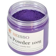 Purple Mica Powder for Epoxy Resin 3.5 oz /100g Powdered Pigment for Soap Colorant Bath Bomb Dye, Cosmetic Grade for Lip Gloss, Acrylic Nails Polish, Craft Projects