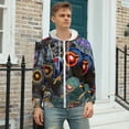 thumbnail image 3 of Apex Legends Pathfinder Zip Up Hoodies Unisex Realistic 3D Print Sweatshirt Long Sleeve Hooded Jacket Coat XL, 3 of 8