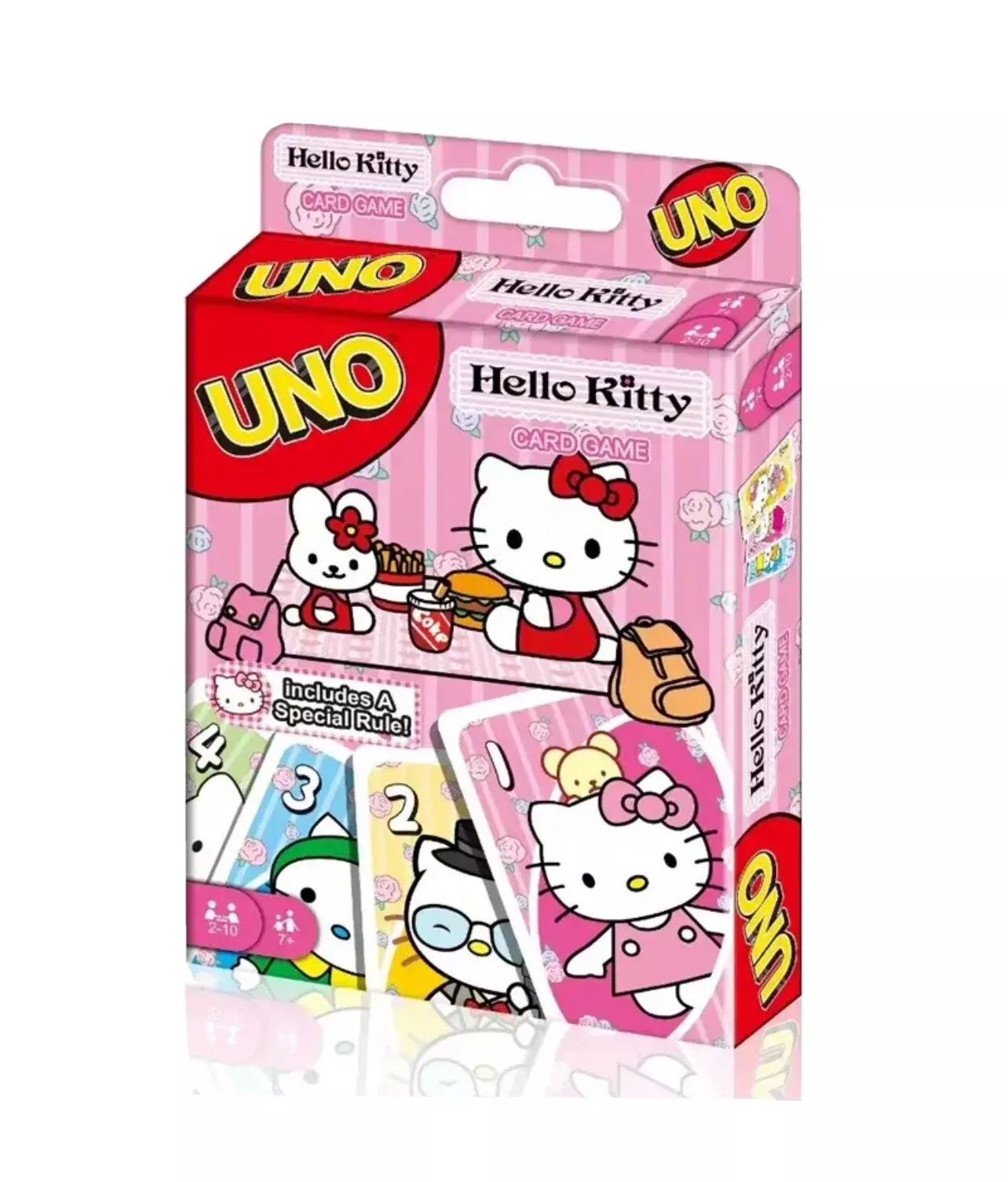 UNO Hello Kitty Card Game for Kids, Adults & Family Game Night | for 2-10 Player