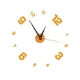thumbnail image 2 of Reloj de pared Bearachild Decoración Personal moderna sin perforaciones Dorado, 2 of 6